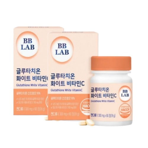 [BBLAB]1+1グルタチオンホワイトビタミンC 60錠 + 薬ケース 美白サプリビタミンCサプリ 7,501円