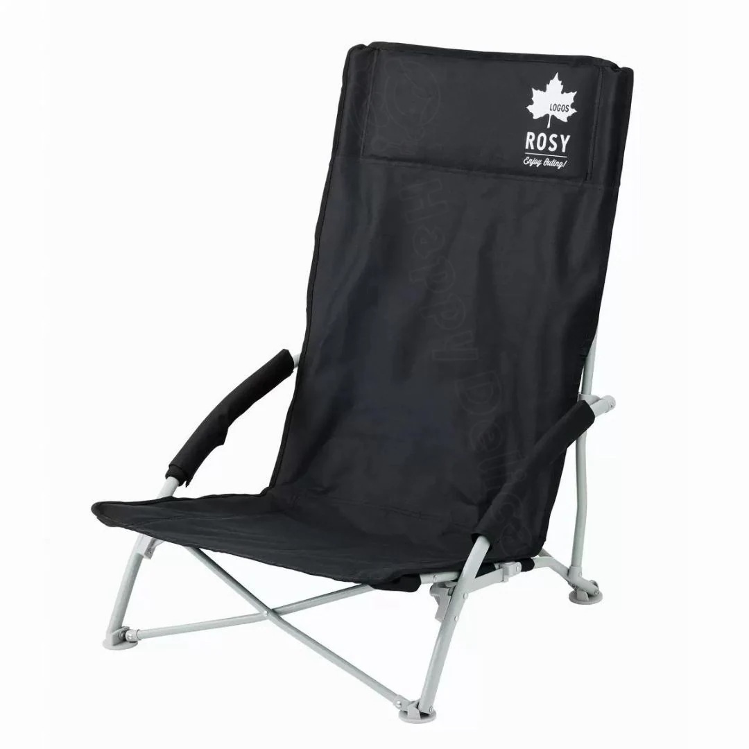 ロゴス ROSY ローチェア（ブラック） アウトドア キャンプ ハイバックチェア 【Costco コストコ】