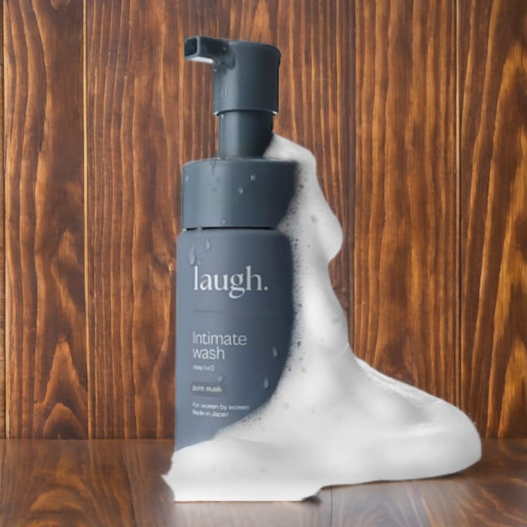 laugh. ラフドット インティメイトウォッシュ デリケートゾーン ケア ソープ 石鹸 泡 弱酸性 100ml (ピュアムスク)