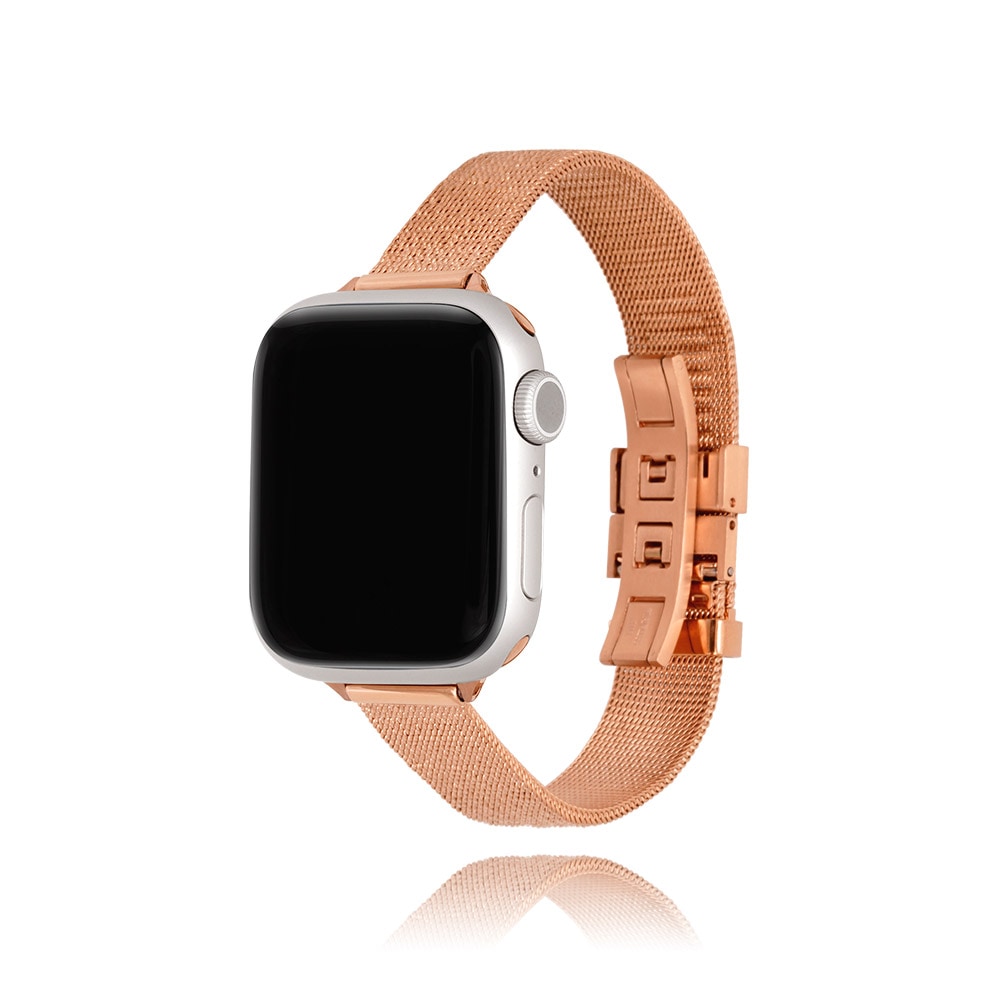 LLOYD [38-41mm]シマーブライトプレミアムメッシュストラップローズゴールドLL2B22T00PGG