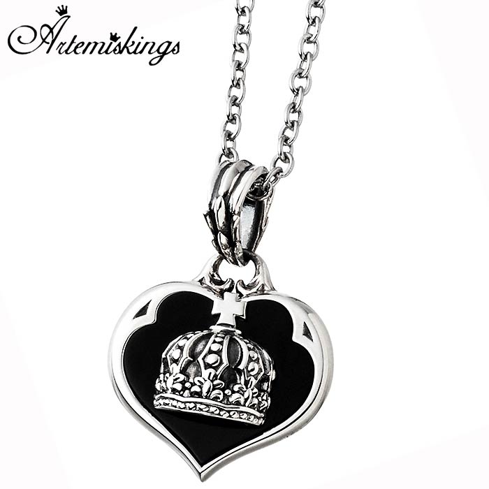 アルテミスキングス ARTEMIS KINGS クラウン ハート シルバー ネックレス 王冠 AKP0126AKCN AKP0126AKCN