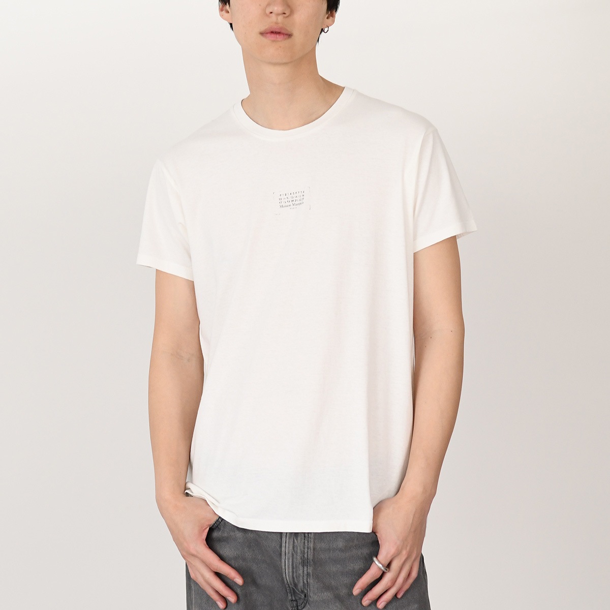 トップス スタンプロゴTシャツ S50GC0706 S24575 メンズ ユニセックス ホワイト コットン 半袖 春夏 クルーネック