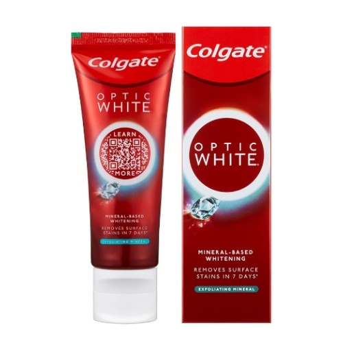 オプティックホワイト エクスポリエイティング 歯磨き粉 100gx4個