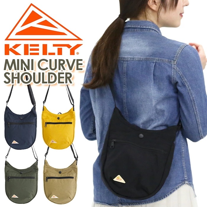 ショルダーバッグ メンズ レディース MINI CURVE SHOULDER ワンショル 旅行 3L バッグ 小さめ コンパクト 軽量 259261224 男性 女性