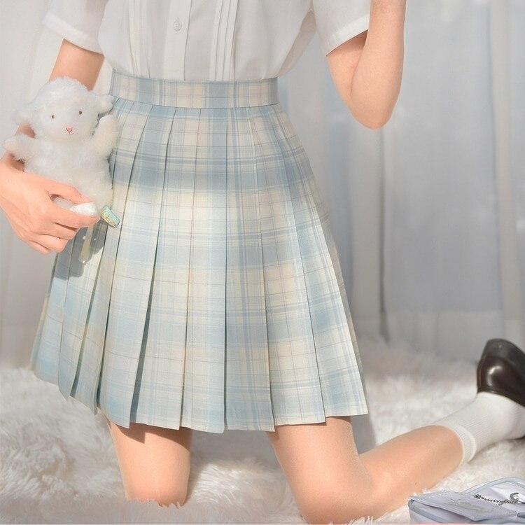 ミニスカート プリーツスカート ミニ丈 ショート チェック トラッド テニススカート