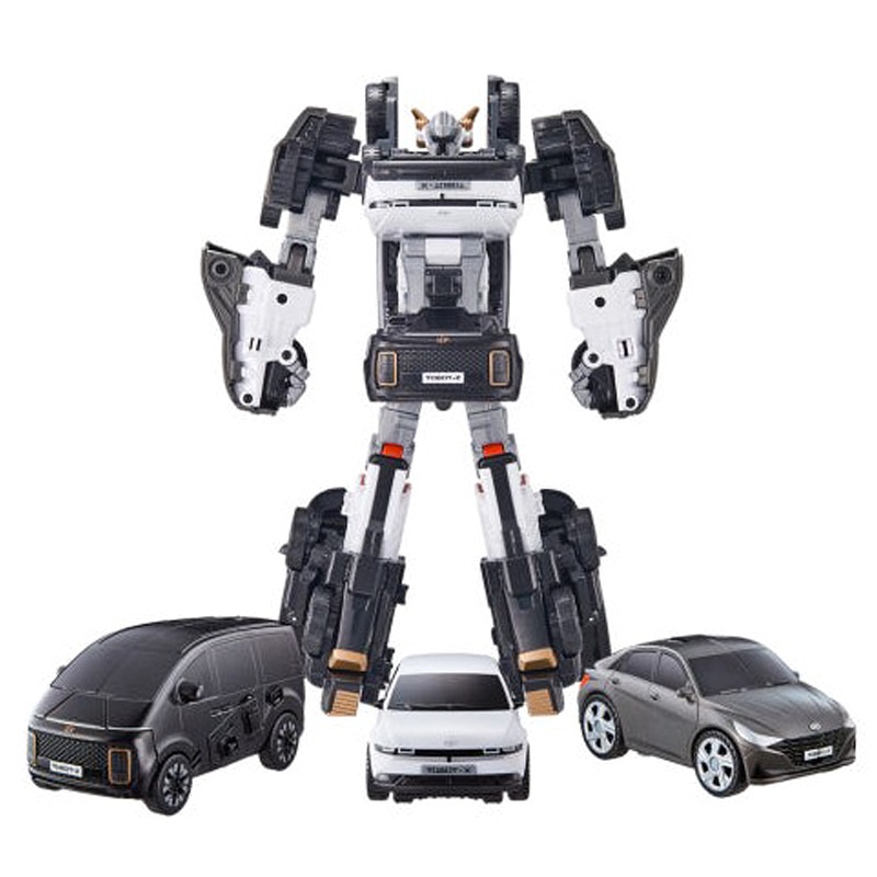 トボット トライタン スペシャルパック (Big/XYZ 3段合体) アイオニック5 アバンテ スタリア 車 ロボット変形 ビッグサイズ 4歳以上 韓国アニメ 正式ライセンス