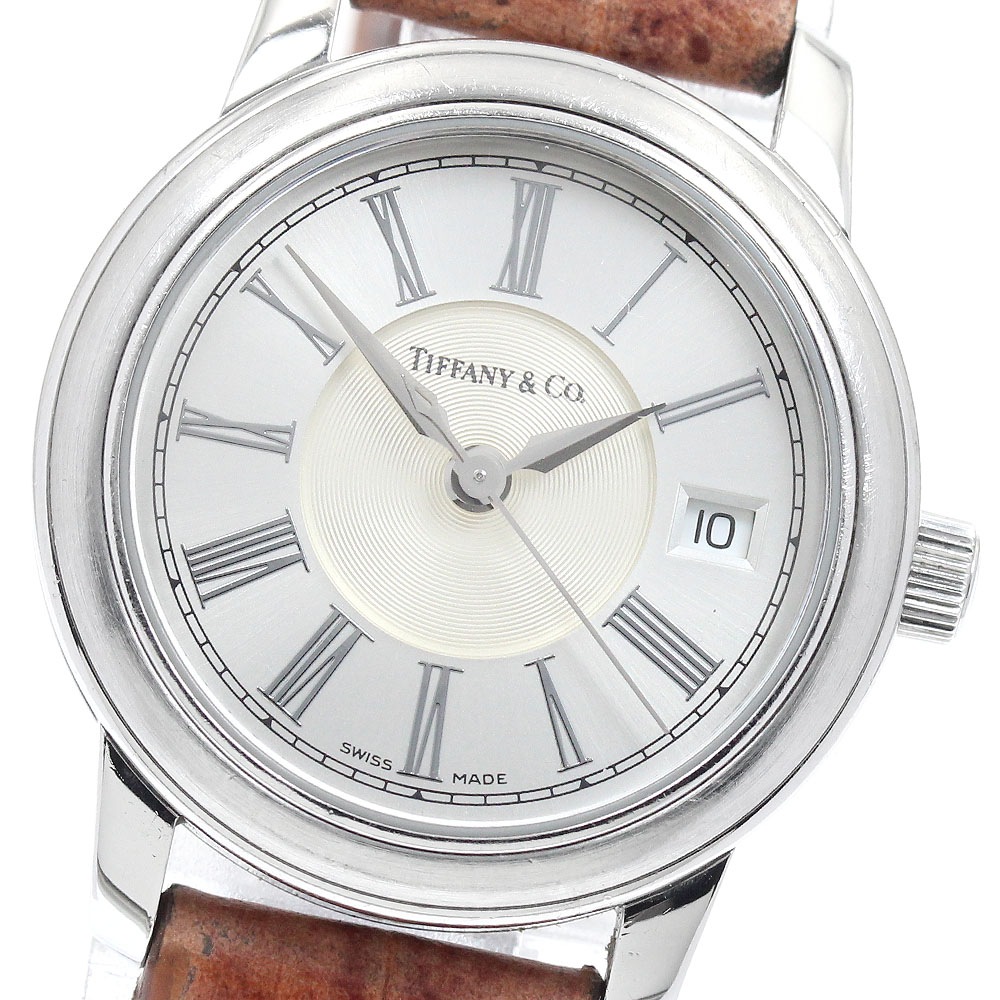 ティファニー TIFFANY&Co. マーク ラウンド デイト 自動巻き レディース _942686【中古】