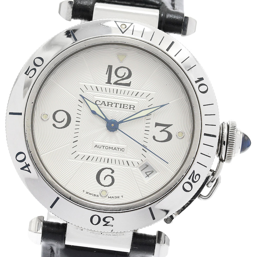カルティエ CARTIER W3103155 パシャ38ｍｍ デイト 自動巻き メンズ _820700【中古】