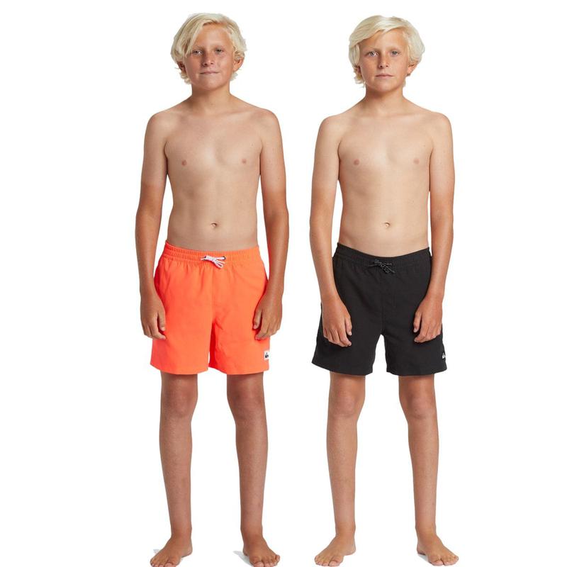 子供用スイムショーツ/ビーチショーツ EVERYDAY SOLID VOLLEY YTH 14 (KF21KS016)