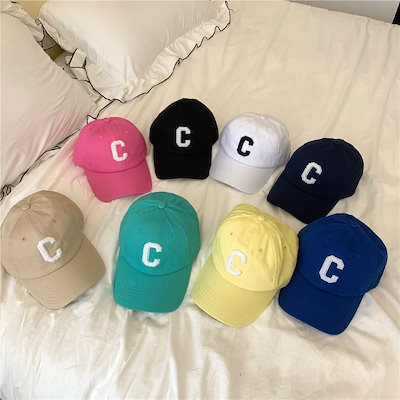 C ロゴキャップ ワッペン 帽子 レディース おしゃれ ...のサムネイル
