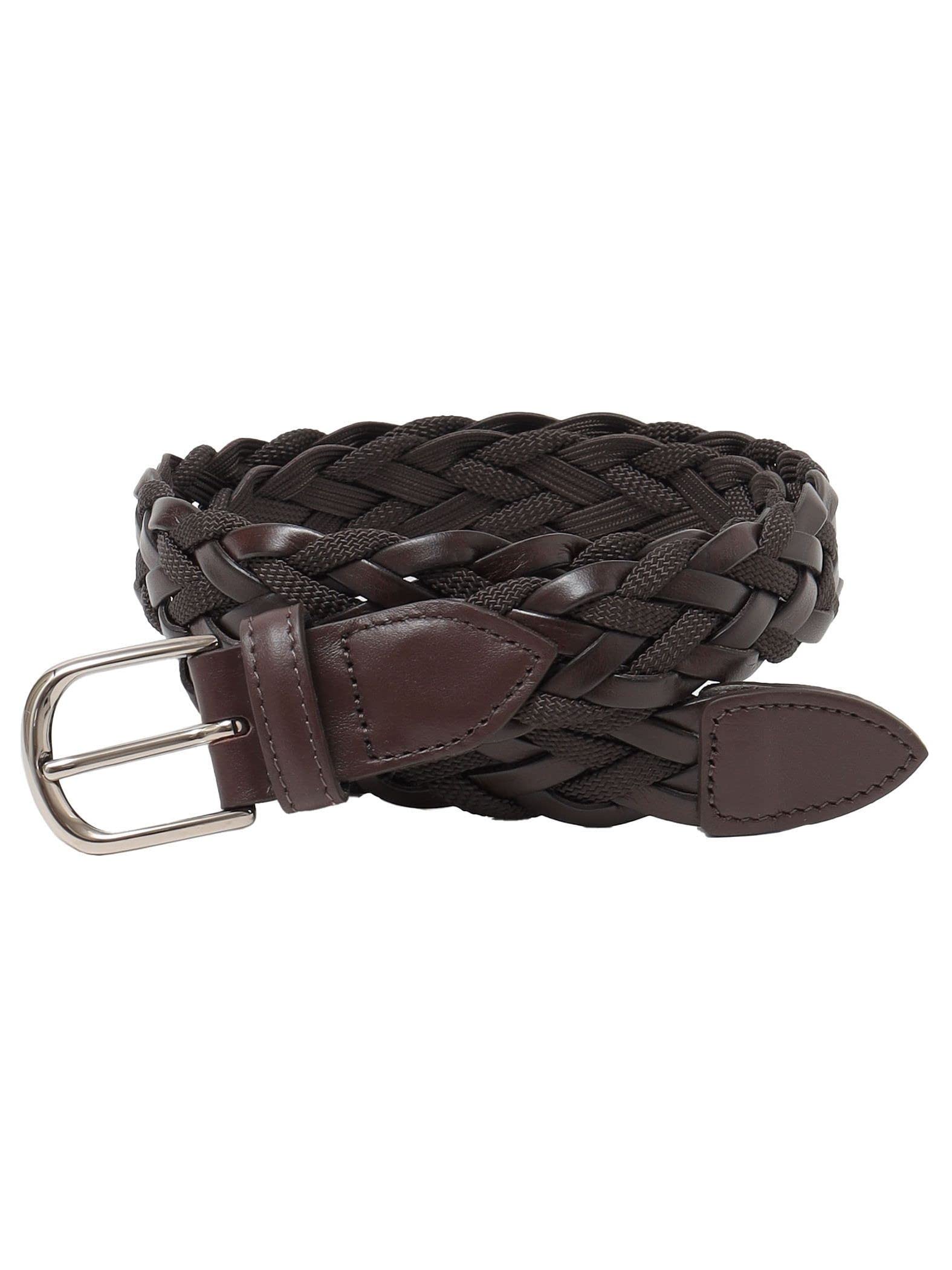 [シップス] ベルト イタリア製 レザー コンビネーション メッシュ ベルト メンズ 118131080