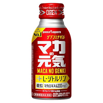 他サイト： ポッカサッポロフード マカの元気ドリンク 100mL 10個セットの商品画像