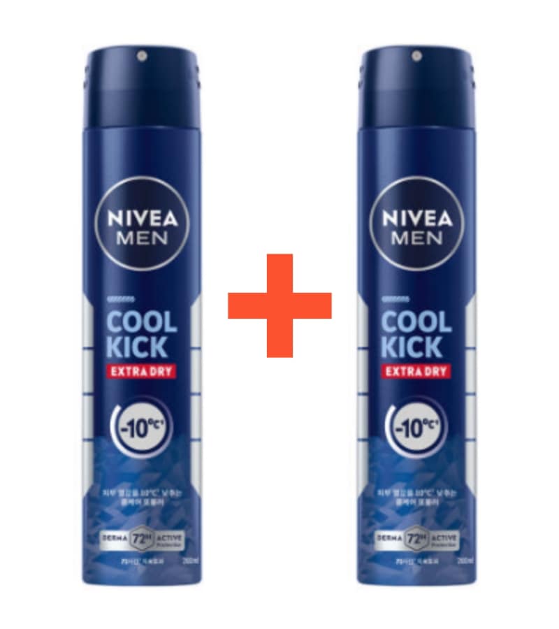 [200ml+200ml]] マンデオドラント クールキック/強力ケアで一日中自信のある男