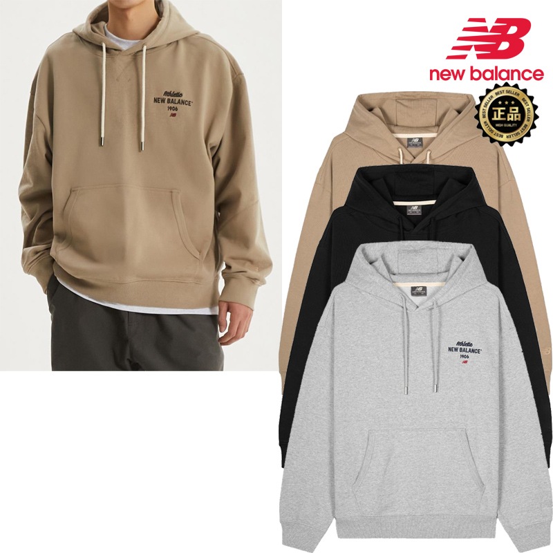 NBN0G11223 UNI Background Graphic Hoodie フーディー スウェット 刺繍 ロゴ ゆったり 通勤 通学 旅行 オーバーサイズ 体型カバー コーデ提案 デニム 秋冬用