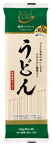 五木食品 からだシフト 糖質コントロール うどん 160g*10個