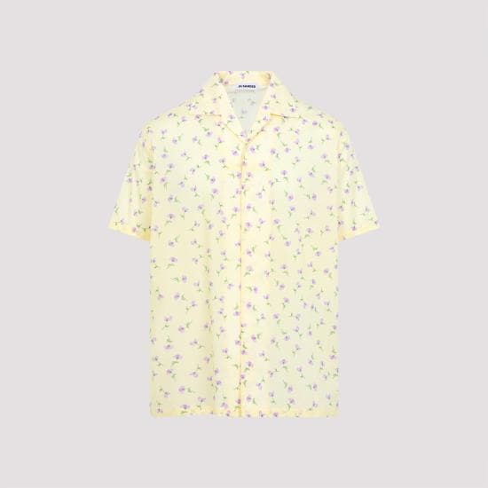 JIL SANDER Men Long Tops J21DL0268 J45353 744 PASTEL YELLOW