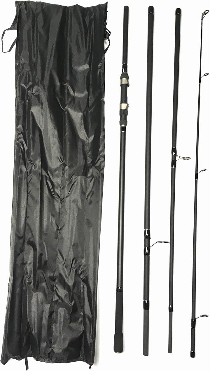 4本継ぎ カープロッド 4ピース キャットフィッシュ 鯉釣り竿 投げ竿 スピニング トラベルロッド サーフロッド(3.6m4本継ぎ3.5LB, 3.6m(12ft))