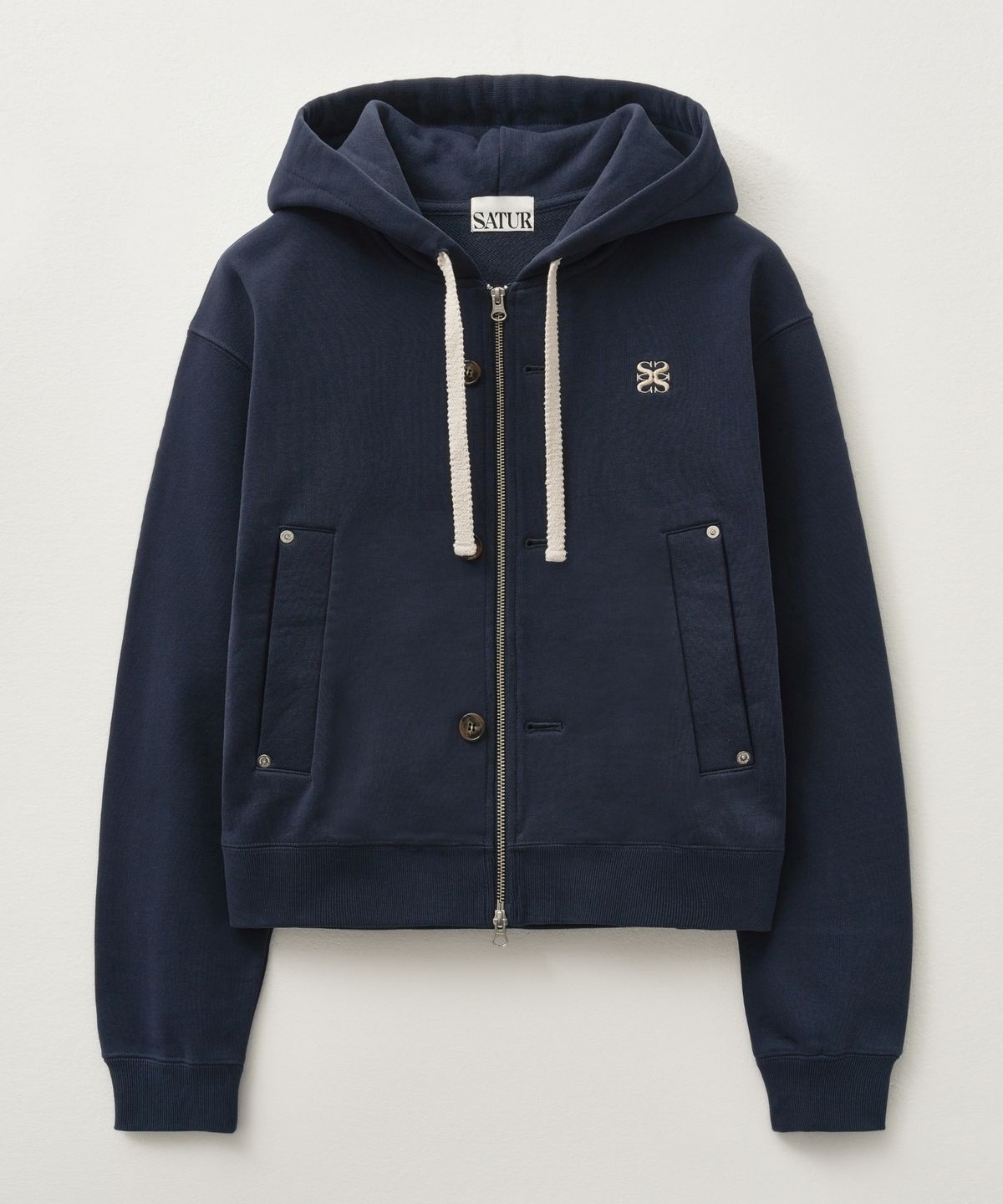Teo Cotton All Day Hood Zip-up/12カラー