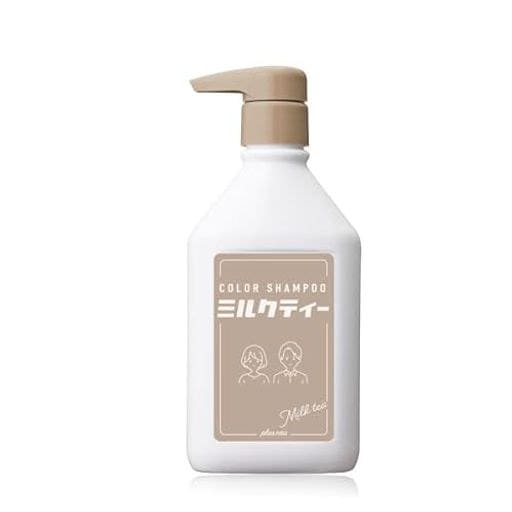 カラーシャンプー ミルクティー 280ML (ベージュ系のブリーチ髪に) フルーティフローラルの香り COLOR SHAMPOO MILK TEA