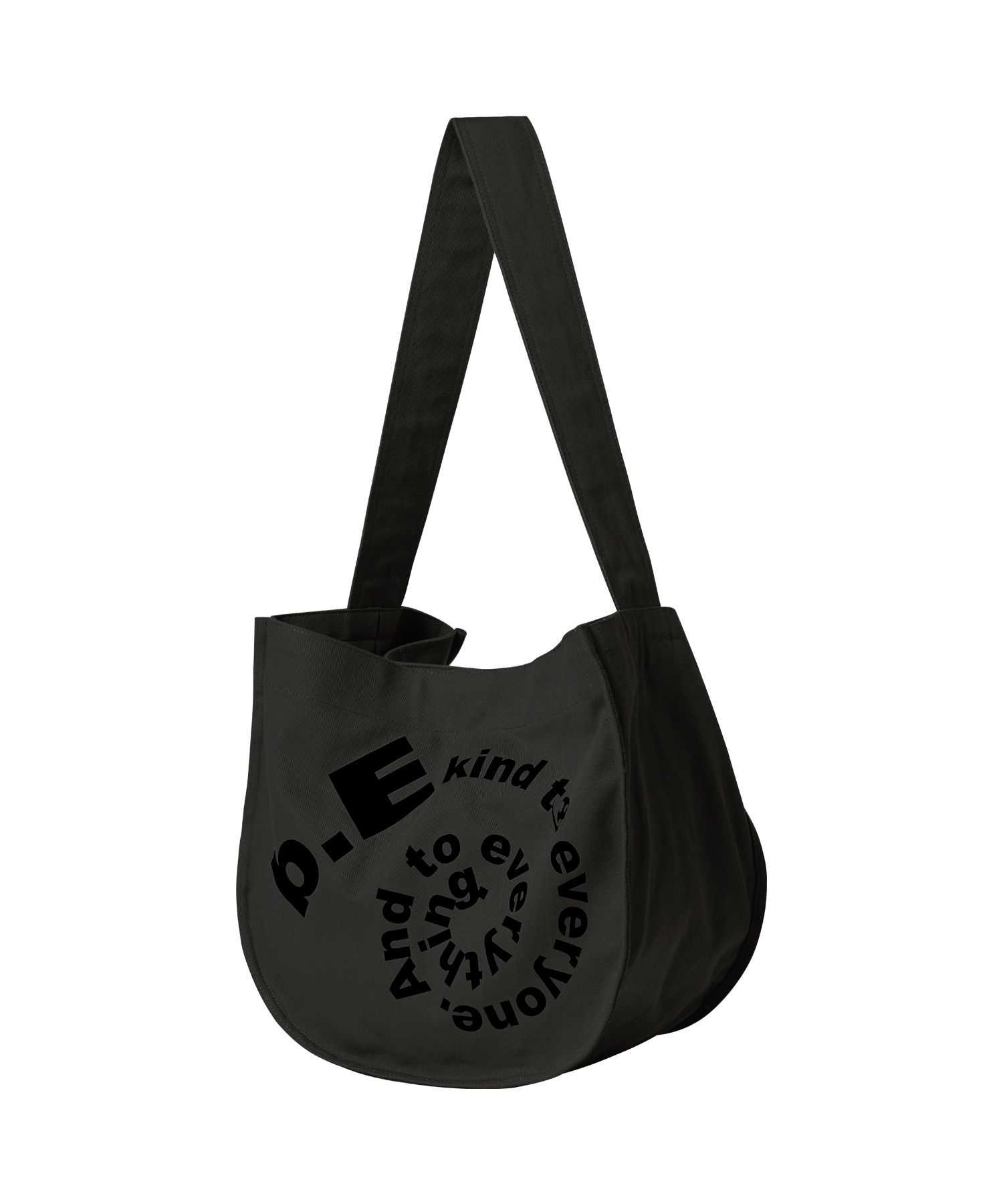 【SANSANGEAR】 SAN SAN X b.E SWIRL BAG : CHARCOAL