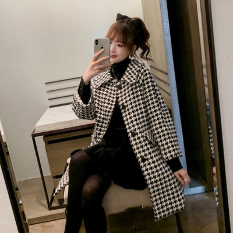 品質いいな新品 チェスターコート レディース 秋冬 チェスターコート チェック柄 ロング丈 ラシャコート中綿 厚手オーバー ゆったりアウター 通勤 着痩せ オシャレ 大人