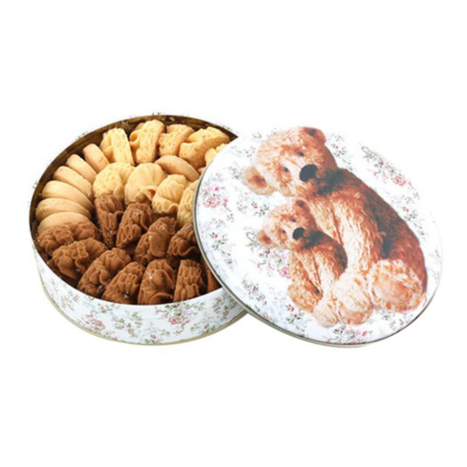 4種ミックス クッキー (S) 320g X 1個 人気 ギフト 香港クッキー ティンケース ランダム