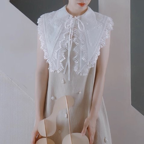 フェイクカラー タッセルレース ショルダーアクセサリー レース かわいい 大人可愛い きれいめ シンプル カジュアル 大人 上品 おしゃれ お洒落 かっこいい レトロ 大人女子 こなれ感 ラブリー 8,245円