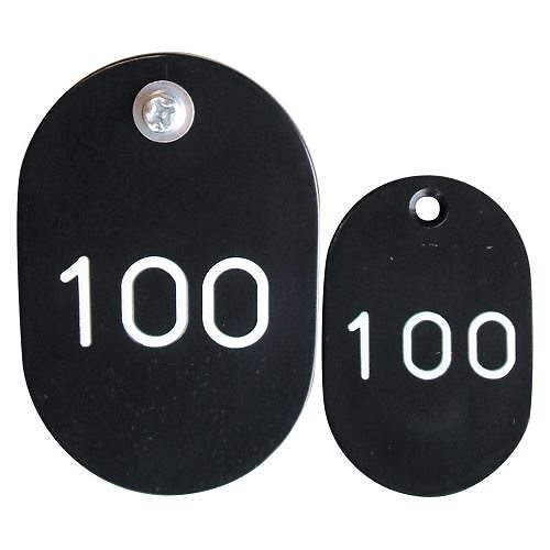 PP親子札2枚組ポリプロピレン番号入連番 CR-PY100-B 00019929