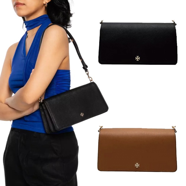 Emerson Black With Gold Hardware レディース コンバーチブル クロスボディバッグ 157617