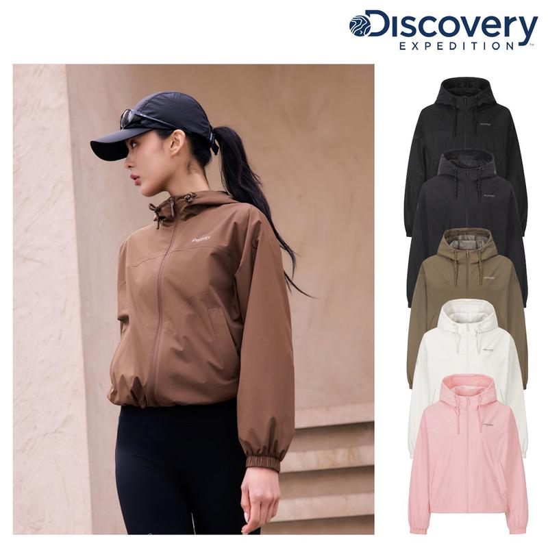 26SS 女性 ベルテックス 2L アウトドア クロップジャケット ウインドブレーカー DWWJ3M061