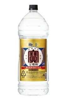 【送料無料】宝酒造 宝焼酎 極上宝 20度 4000ml 4L ペット4本【北海道沖縄県東北四国九州地方は必ず送料が掛かります】 8,298円