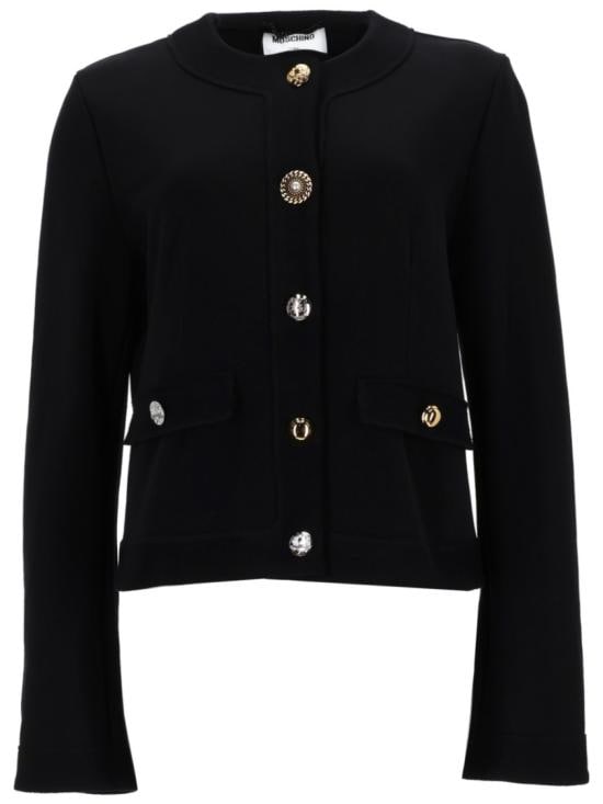 MOSCHINO Women Knitwear 05130528 4555 Black