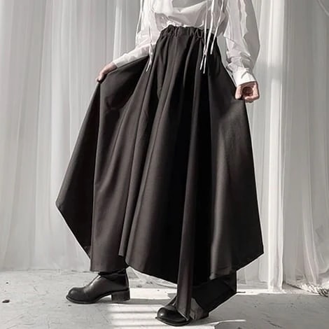 モード系 レイヤードスカートパンツト 個性的なデザイン ステージ衣装 演出衣装 イベント こせい 個性 特徴あり 新作 TV 主演 ステージ衣装 舞台 おしゃれ