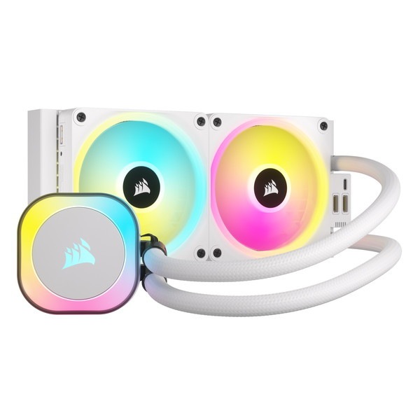 CW-9061005-WW iCUE LINK H100i RGB - White [CPUクーラー]