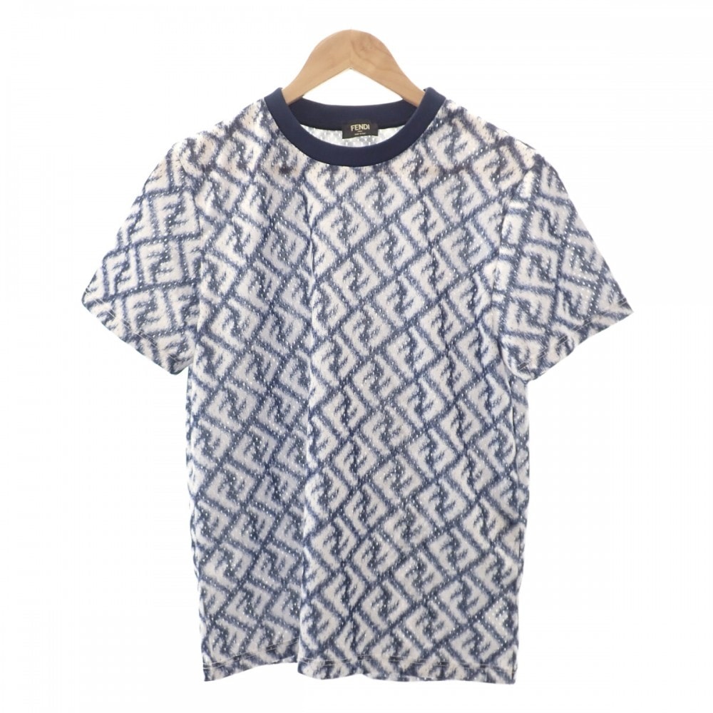 テクニカルメッシュ サイズS FAF682AN66F1KRN 半袖Ｔシャツ ポリエステル ブルー メンズ【Aランク】