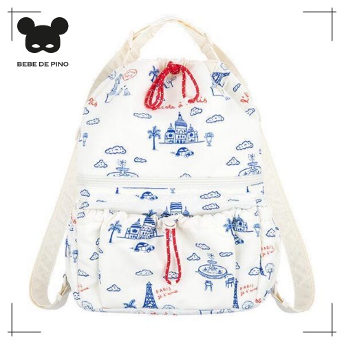 BEBEDEPINO リュック Ivory Eiffel Cooler Backpack 韓国子供服 韓国人気 ベベドピノ 14,626円