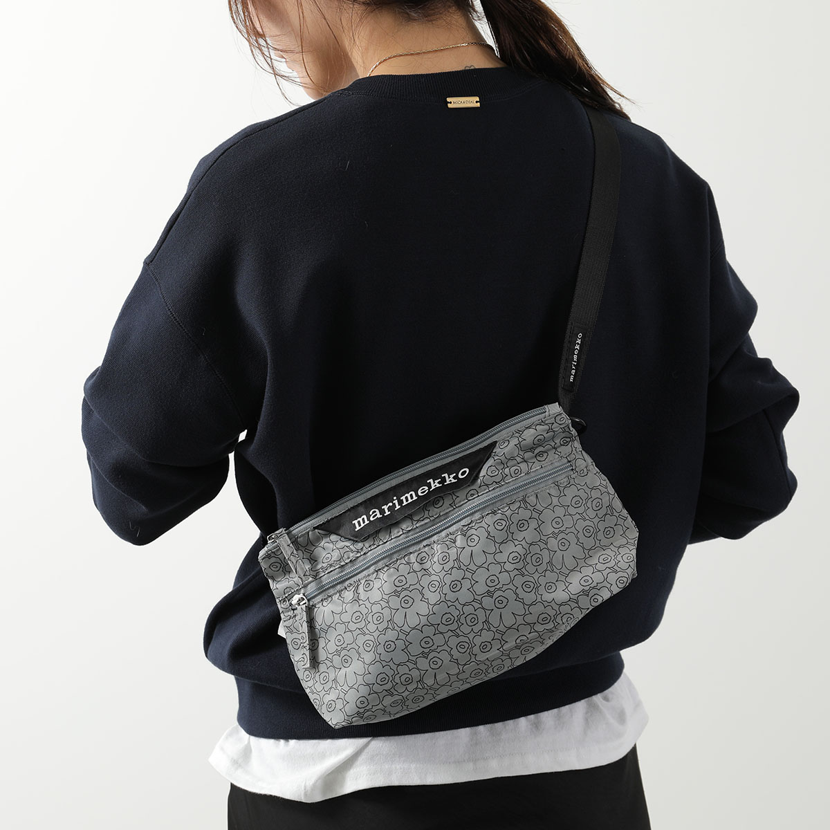 marimekko マリメッコ ショルダーバッグ Neat Crossbody Piirto Unikko S ニート クロスボディ ピィイルト ウニッコ 094748 レディース