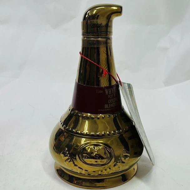 【未成年の飲酒は法律で禁じられています】ホワイト＆マッカイ 12年 ポットスチル型陶器ボトル1000ml43度