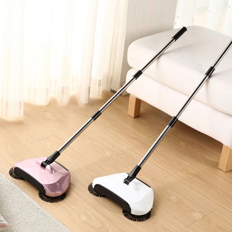 3726.0 50% OFF魔法のほうきのハンドル,ステンレス鋼,プッシュタイプ,家庭用掃除機手押し式掃除機 - AliExpress