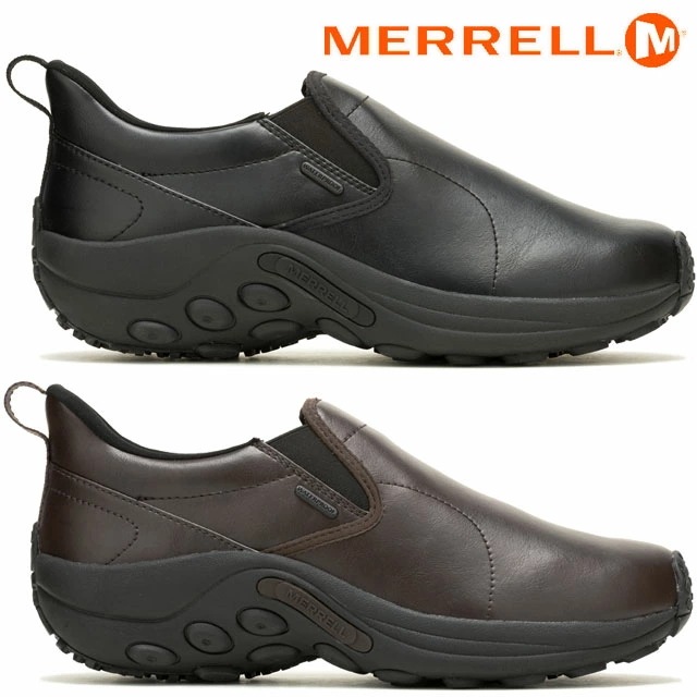 メレル メンズ スリッポン ジャングルモック エボ ウォータープルーフ スリッポン 防水 靴 アウトドア カジュアルシューズ ローカット MERRELL J5006787 J5006789