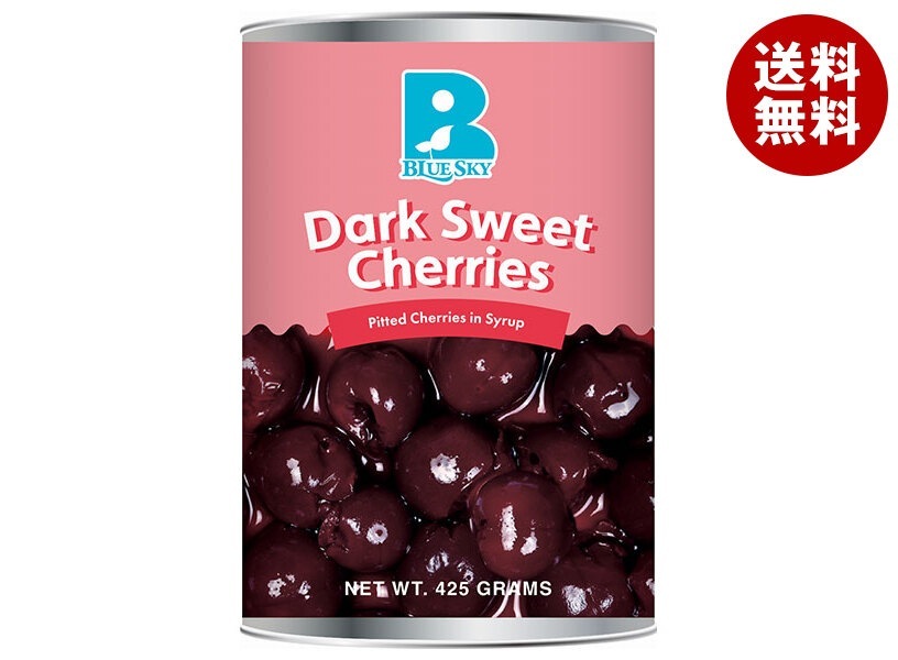ブルースカイ ダークスウィートチェリー 4号缶 425g×12個入×(2ケース)