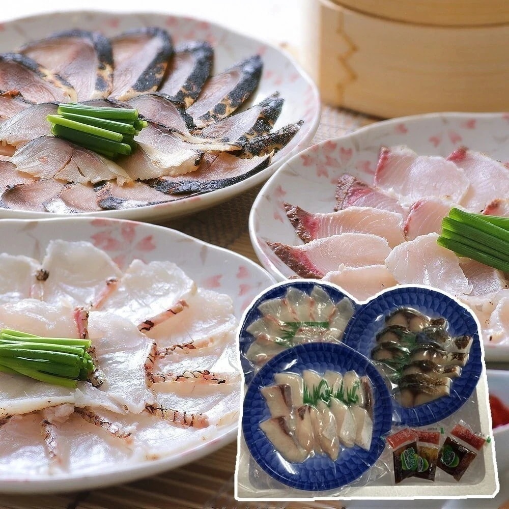 大分 豊後絆屋 九州海鮮たたきセット 3種 360g