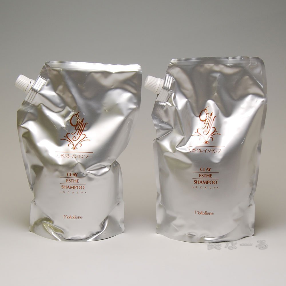 x2個セット モルトベーネ クレイエステ シャンプー 800ml 詰め替え