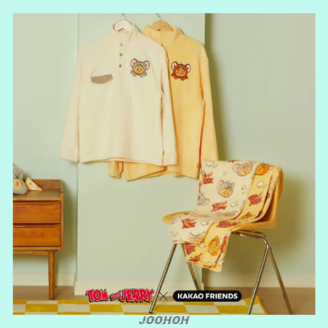 [トムとジェリーエディション] ペアパジャマ 女性用(チュンシク)/男性用(ライアン)