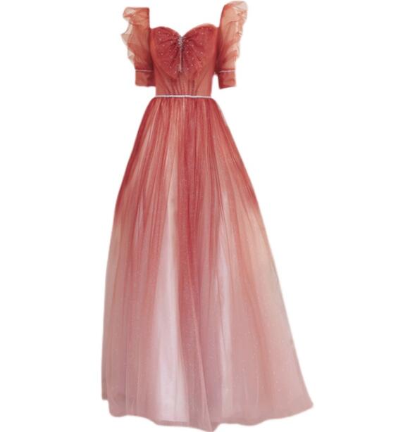 超美品　長袖　パーティードレス　演出　花嫁　二次会　結婚式　ロングドレス　ウェディングドレス