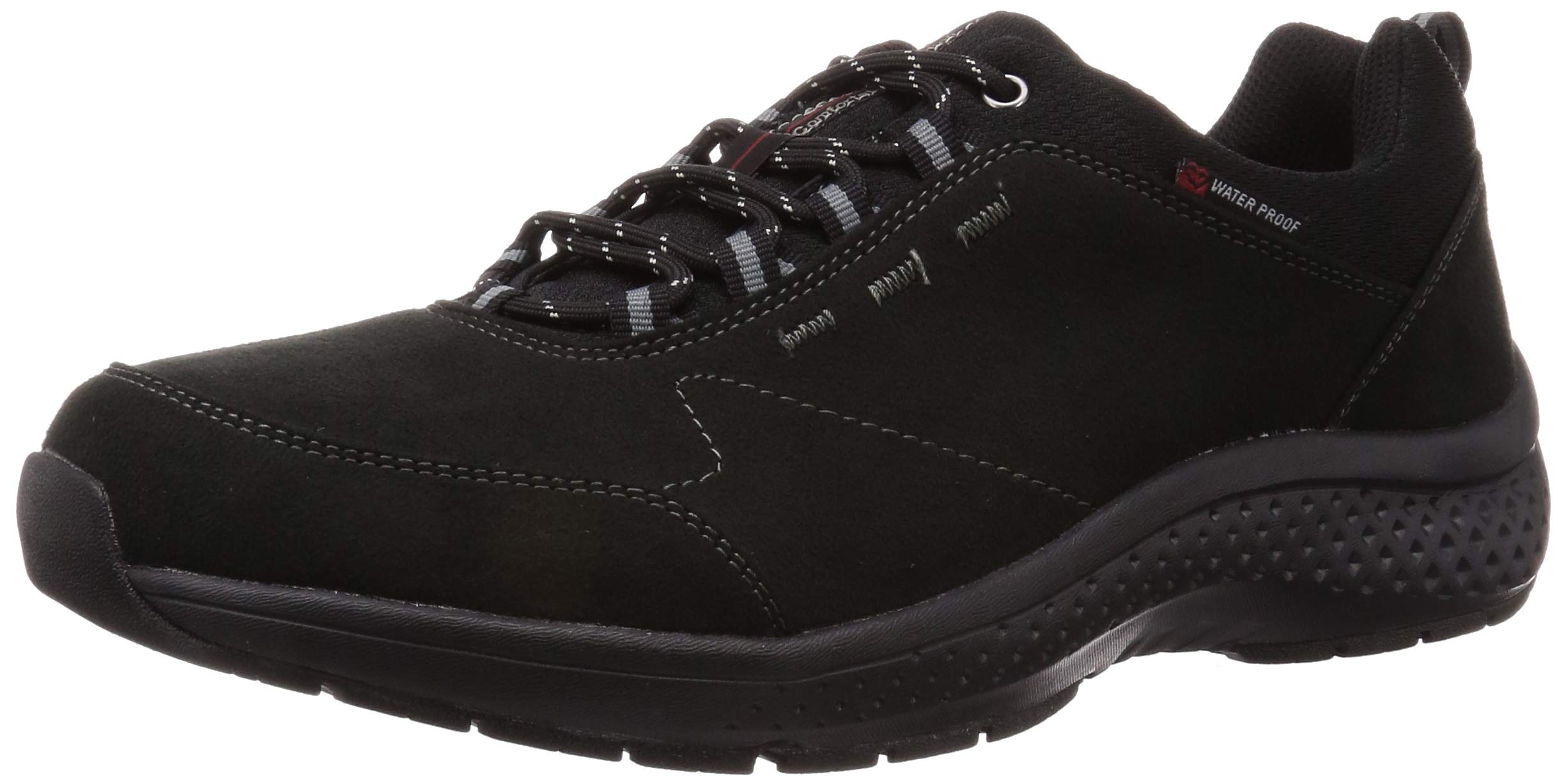 [ムーンスター] スニーカー 晴雨兼用 ウォーキングシューズ 防水 4E 幅広 24.5~30cm SPLT M196 メンズ ブラック 26.5 cm