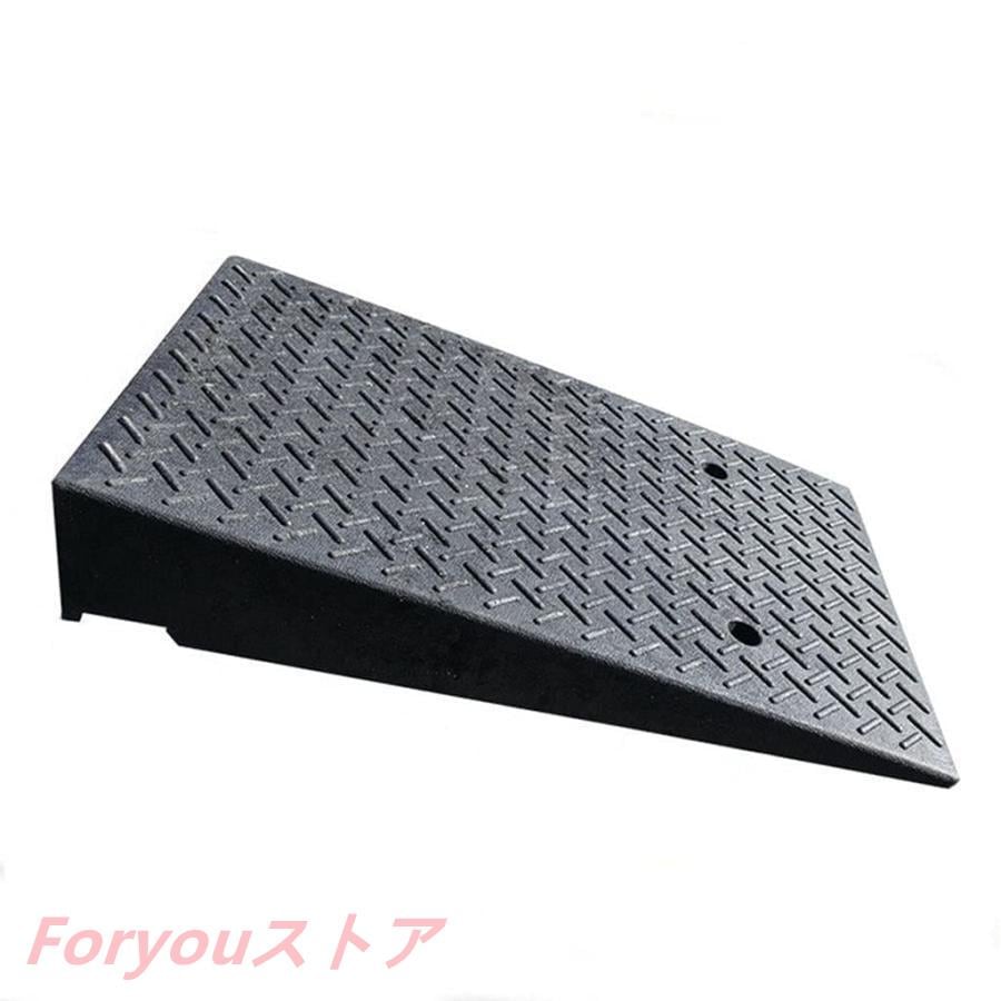 【即纳】激安販売！段差プレート カースロープ 10-20cm高さ 倉庫 屋外 スクーター 段差プレート 工場 駐車場 縁石 段差スロープ 滑り止め 頑丈な 車上り坂パッド 溝ゴ 5,938円