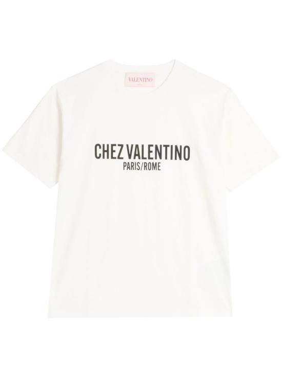 VALENTINO GARAVANI Men T-Shirts 6V3MG16P APGA03 Ivory