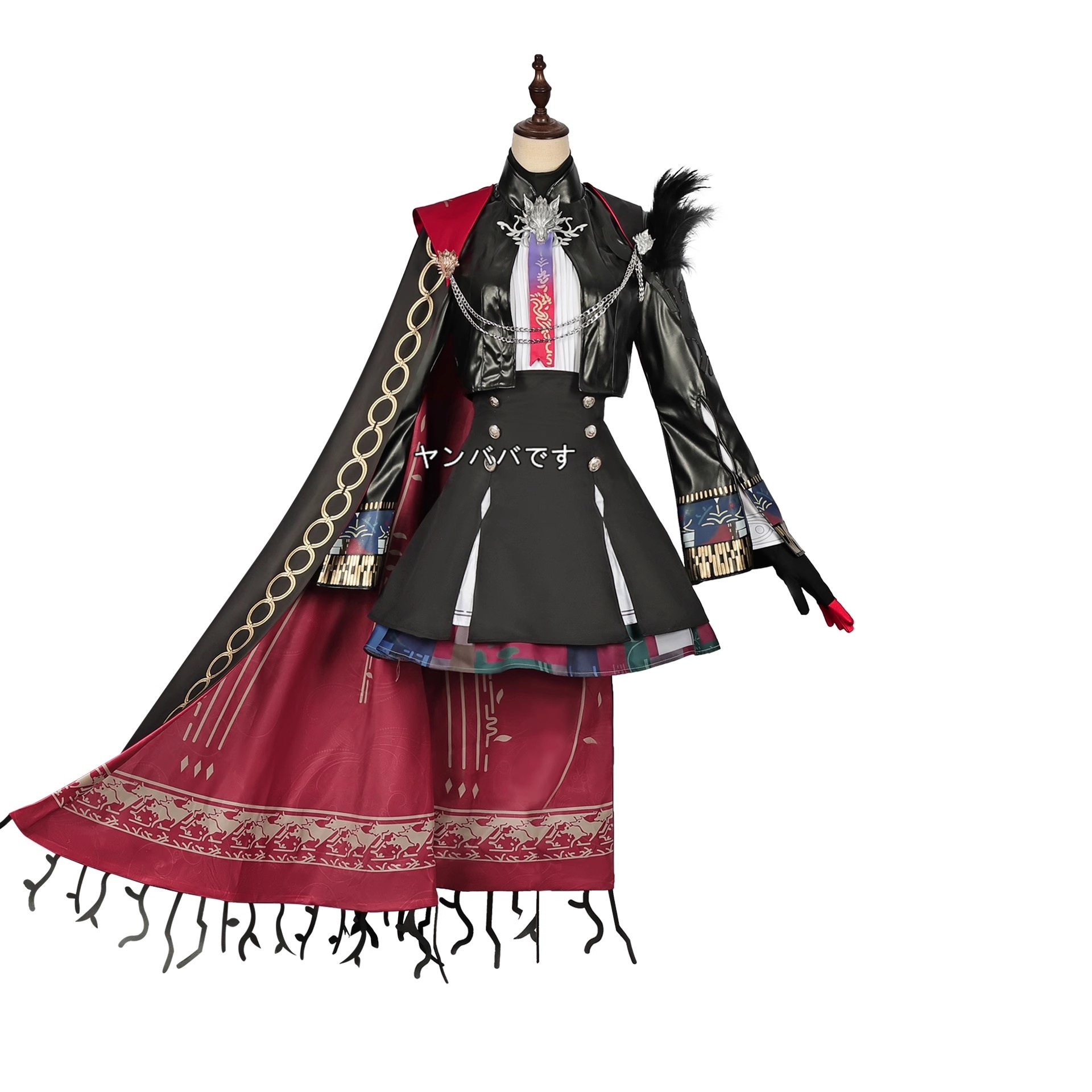 即納アークナイツ 荒廃ラップランド コスプレ衣装(ウィッグ 靴別売り)