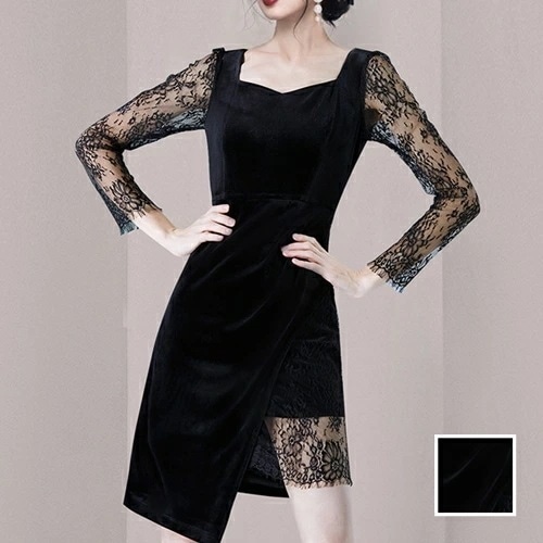 パーティードレス 結婚式 ワンピース ショート ミニ丈 オケージョン イブニング ドレス 韓国 ファッション レディース 春 秋 冬 ブライダル お呼ばれ コーデ 成人式 二次会 同窓会 20